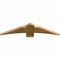 Ekena Millwork Bellingham Rough Sawn Timber Gable Bracket, Western Red Cedar, 48"W x 12"H x 2"D x 6"F, 6/12 Pitch GBW048X12X0206BEL00RWR - alternate 2